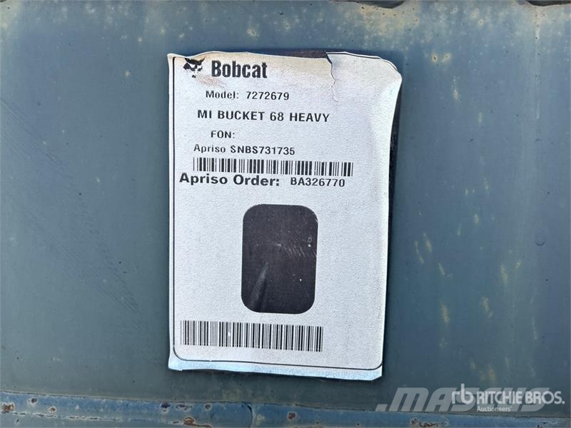 Bobcat 68 in General Purpose Skid Steer Bucket (Unused) Buckets