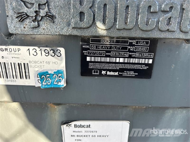 Bobcat 68 in Skid Steer Bucket (Unused) Godet
