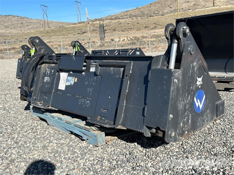 Bobcat 74 in Multi-Purpose Skid Steer Bucket (Unused) Buckets