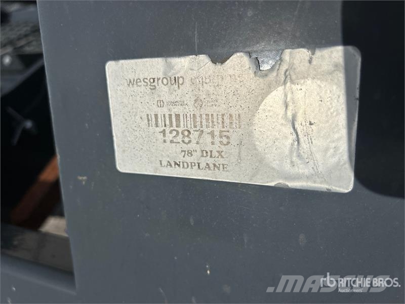 Bobcat 78 in Skid Steer Landplane (Unused) Arrastradoras para campos