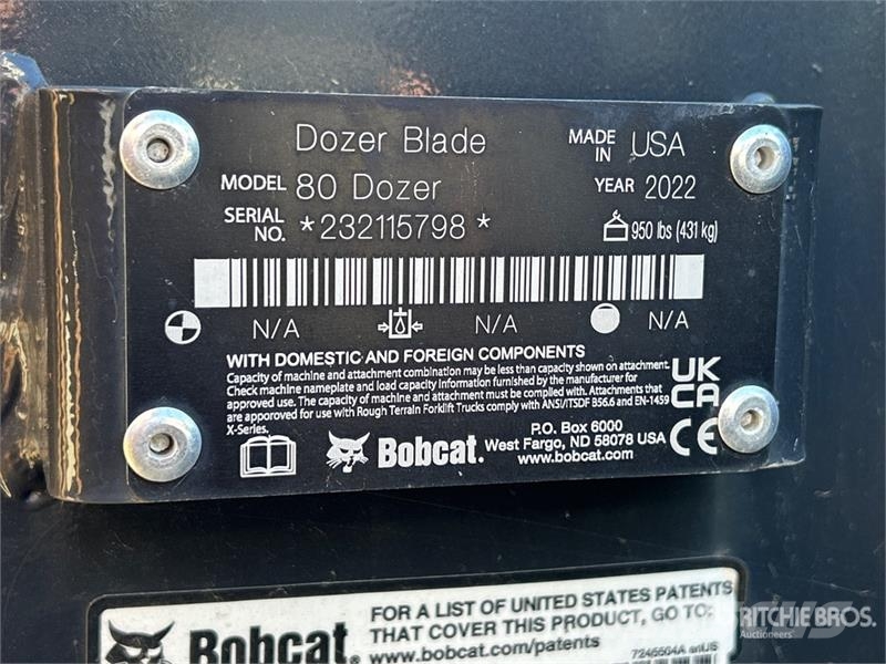 Bobcat 80 Lame