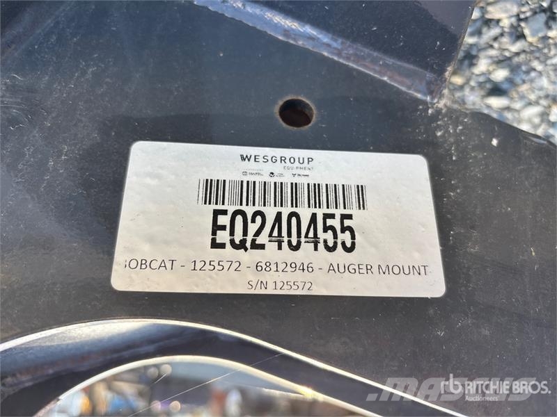 Bobcat Auger Mounting Plate Övriga