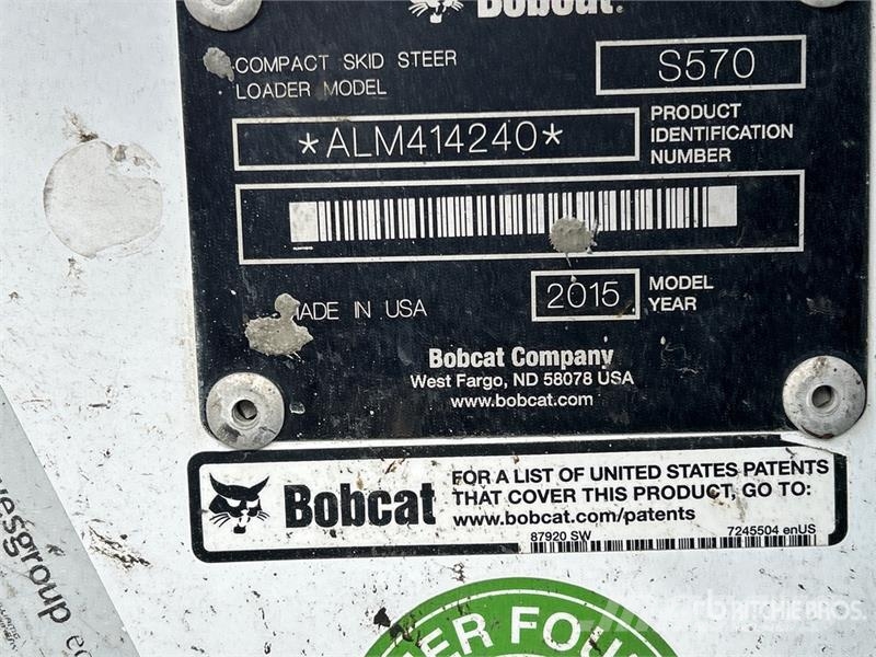 Bobcat S570 Мини-погрузчики