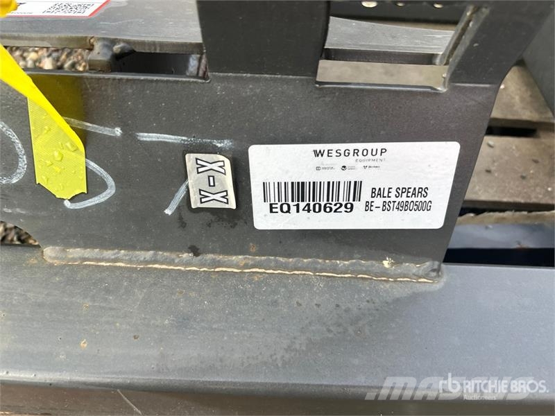 Bobcat Skid Steer Bale Spear مكونات أخرى