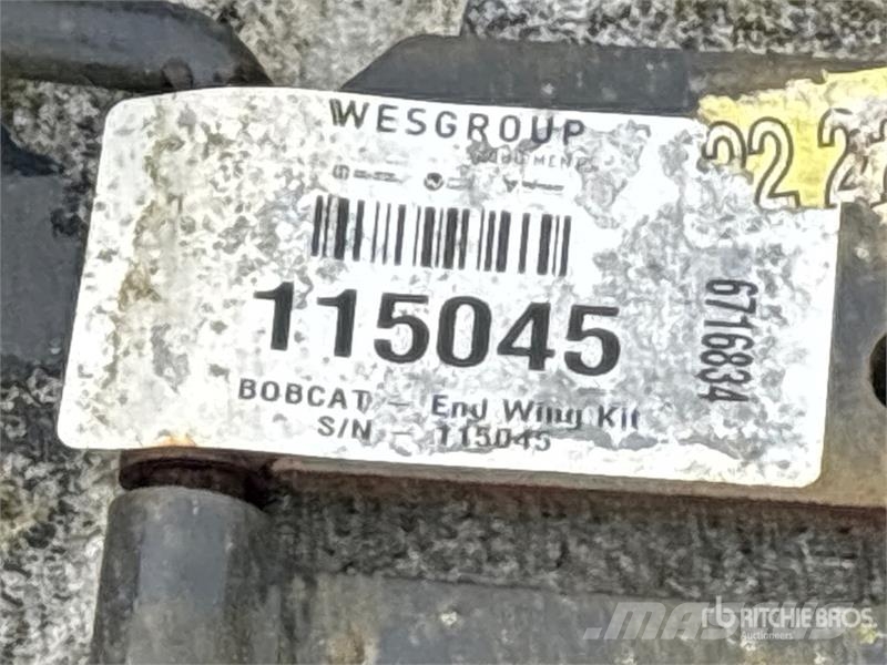 Bobcat Snow Plow Wing Agricoltura - Altro