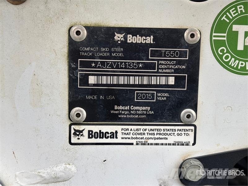 Bobcat T550 Kompaktrakodók