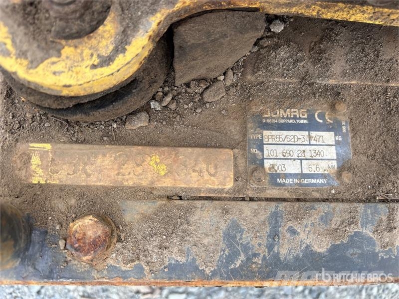 Bomag BPR55/52D-3 Vibratory Plate Compactor Trilmachines