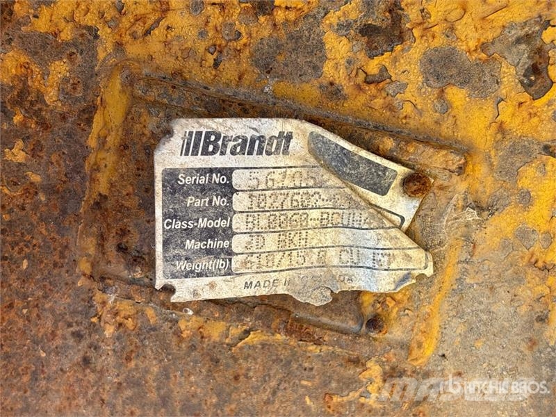 Brandt 42 in Cleanup Backhoe Rear Bucket - Fits John Deer Kopad