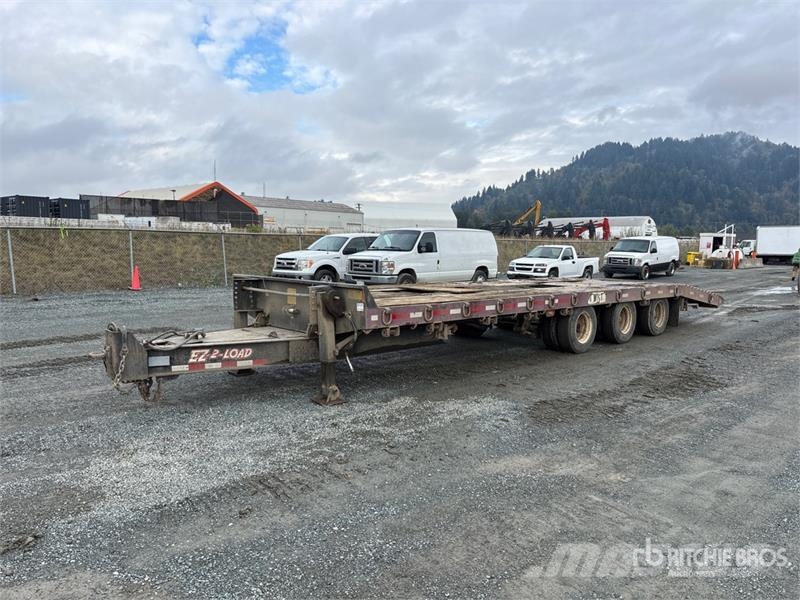 BWS 25 ft Tri/A Equipment Trailer Biltransporter henger