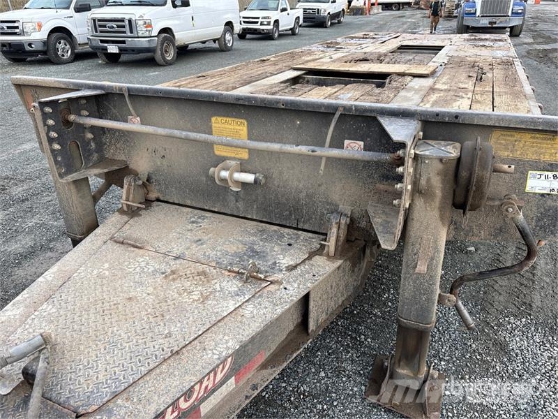 BWS 25 ft Tri/A Equipment Trailer Biltransporter henger