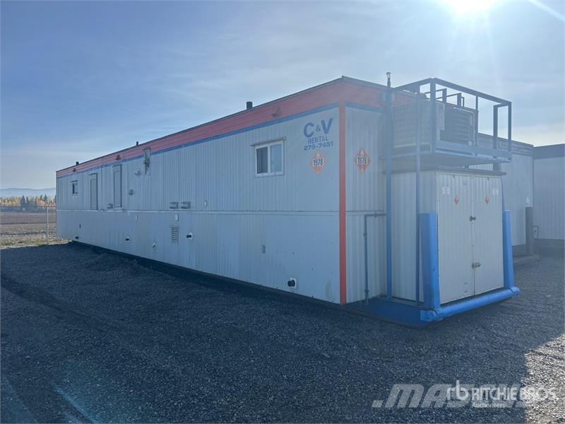 C&V 60 ft x 12 ft Skid-Mounted Wellsite Sonstige Baumaschinen