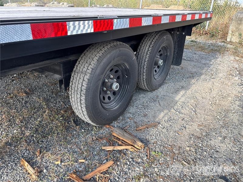 Canada Trailers Manufacturing 16 ft T/A Equipment Trailer Biltransporter henger