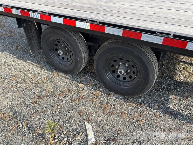 Canada Trailers Manufacturing 16 ft T/A Equipment Trailer Biltransporter henger