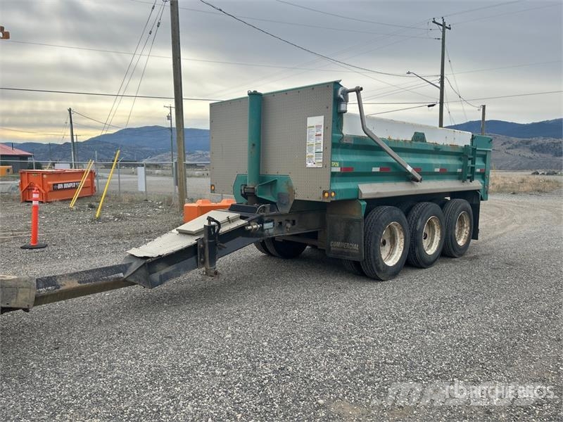 Cancade 17 ft T/A End Dump Trailer Tipper trailers