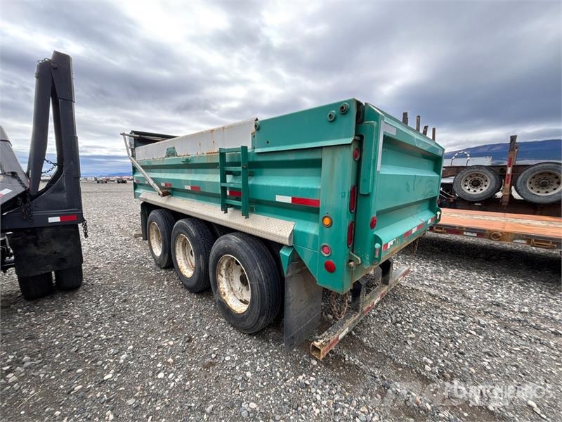 Cancade 17 ft Tri/A Pup Dump Trailer Damperli römorklari
