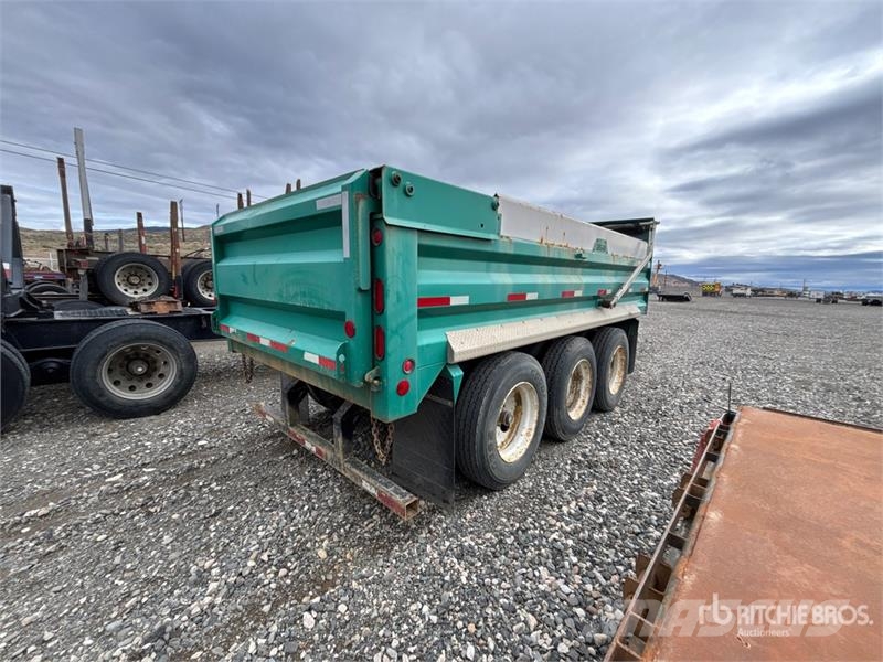 Cancade 17 ft Tri/A Pup Dump Trailer Damperli römorklari