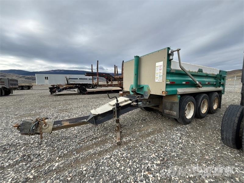 Cancade 17 ft Tri/A Pup Dump Trailer Damperli römorklari