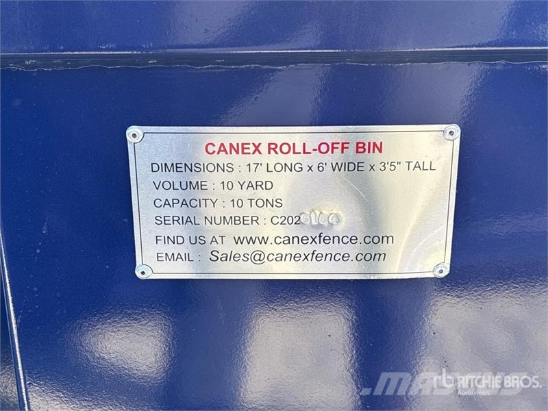 Canex 17 ft Roll-Off Container (Unused) Posebni kontejnerji