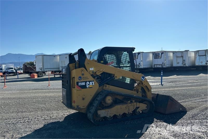 CAT 259D Two-Speed High Flow Compact Track Loader Šmykom riadené nakladače