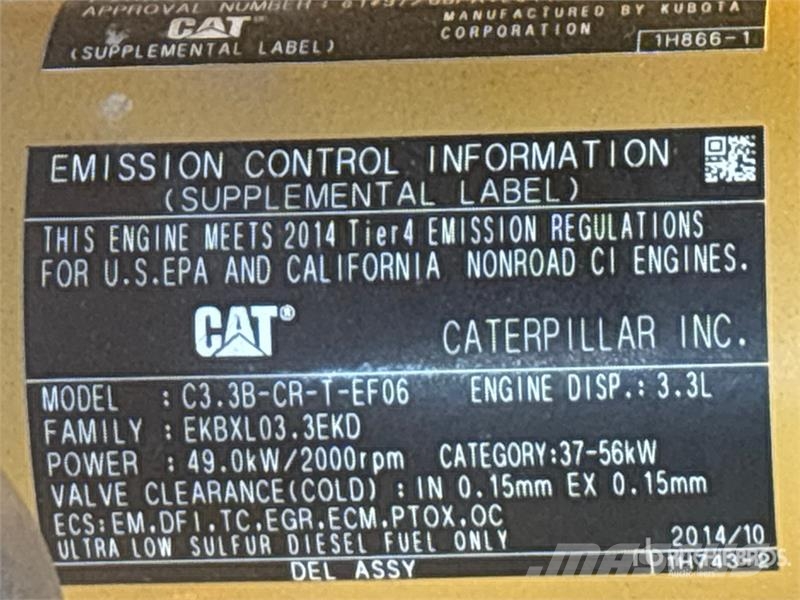 CAT 308E2 CR Crawler excavators