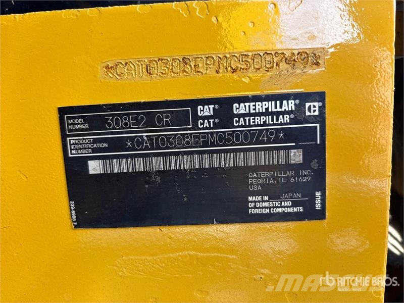 CAT 308E2 CR Bagri goseničarji