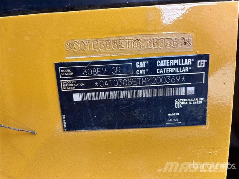 CAT 308E2 CR Vikšriniai ekskavatoriai