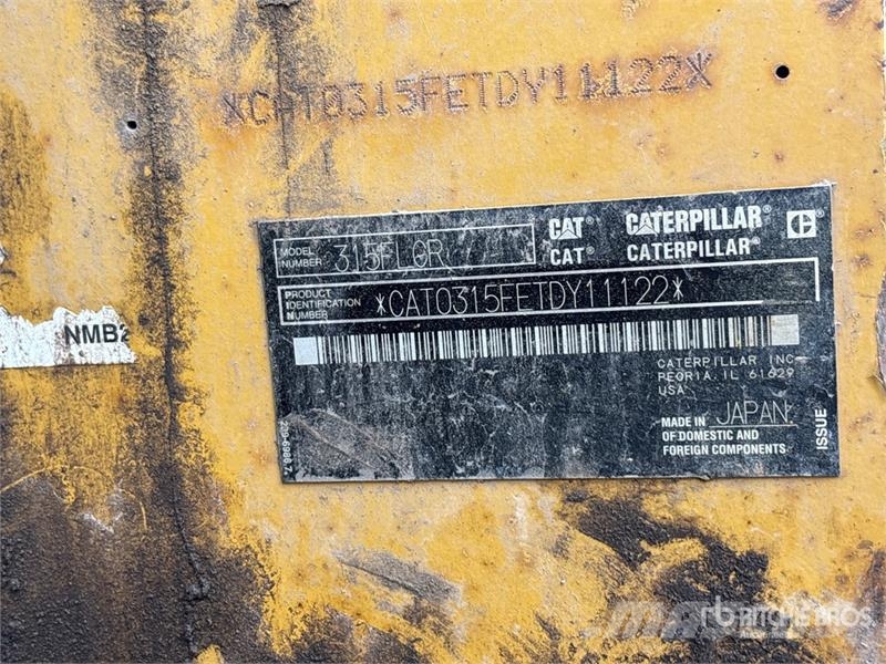 CAT 315F Tracked Excavator Raupenbagger