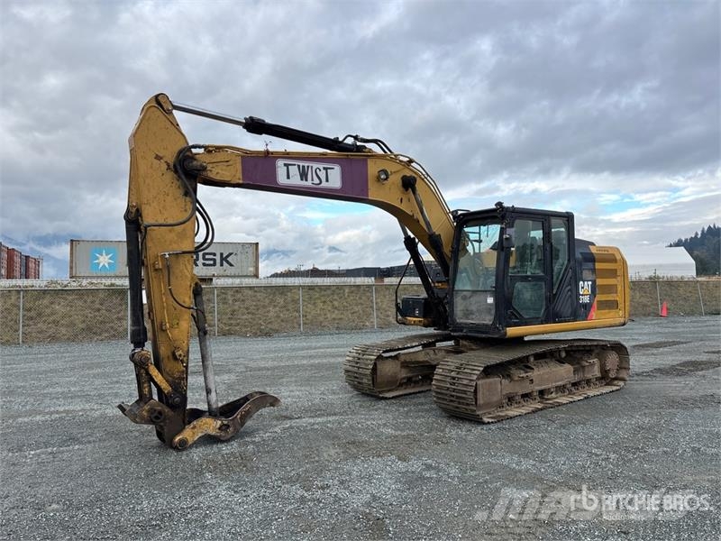CAT 318 Tracked Excavator Crawler excavators