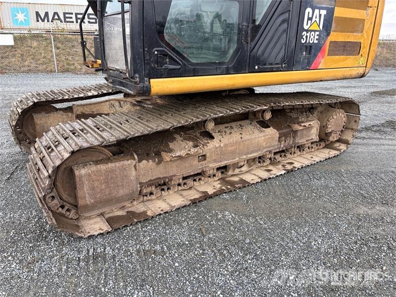 CAT 318 Tracked Excavator Crawler excavators