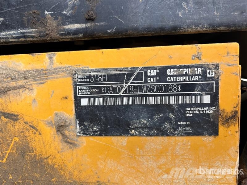 CAT 318 Tracked Excavator Crawler excavators