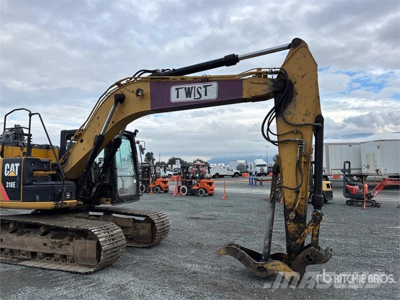 CAT 318EL Tracked Excavator Bageri guseničari