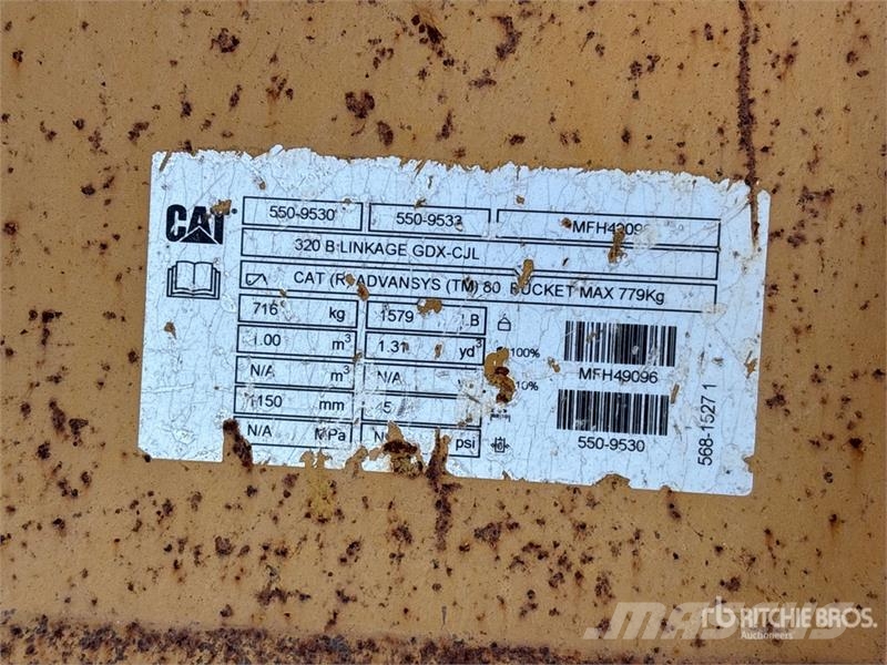 CAT 320GC Tracked Excavator Lánctalpas kotrók
