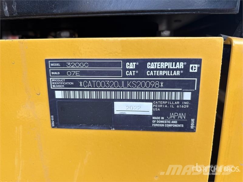 CAT 320GC Tracked Excavator Bageri gusjeničari