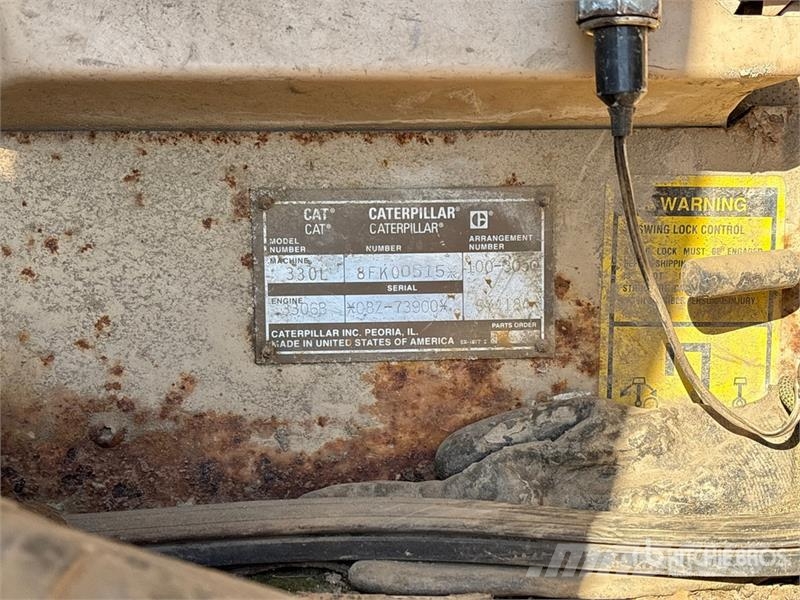CAT 330B Kāpurķēžu ekskavatori