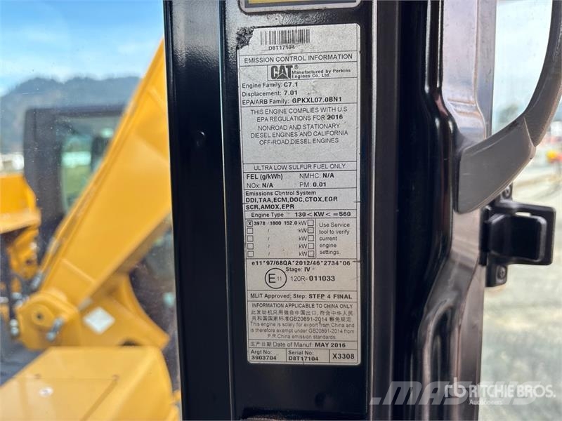 CAT 335F Tracked Excavator Kāpurķēžu ekskavatori