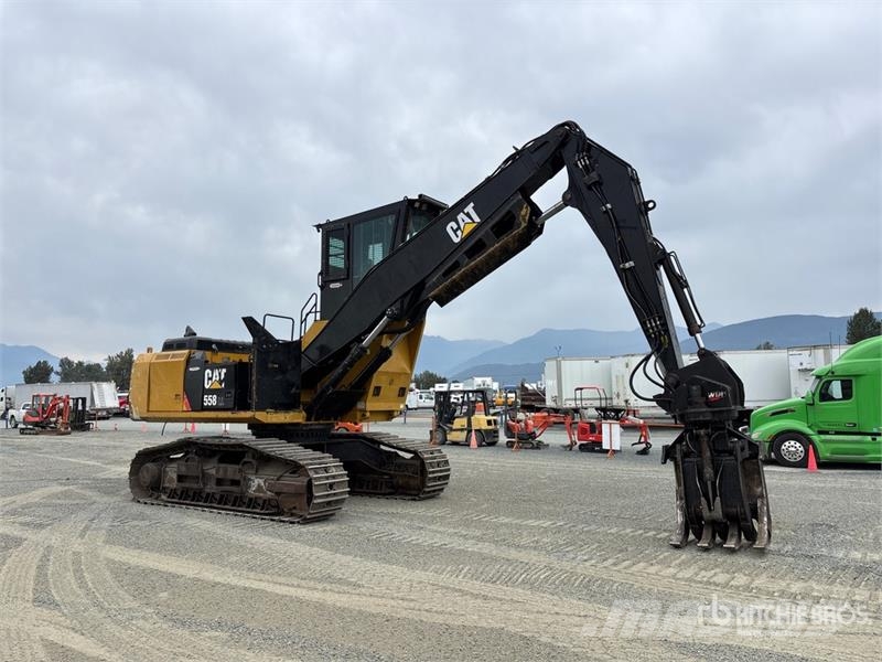 CAT 558 Short Wood Log Loader Knuckleboom lastere