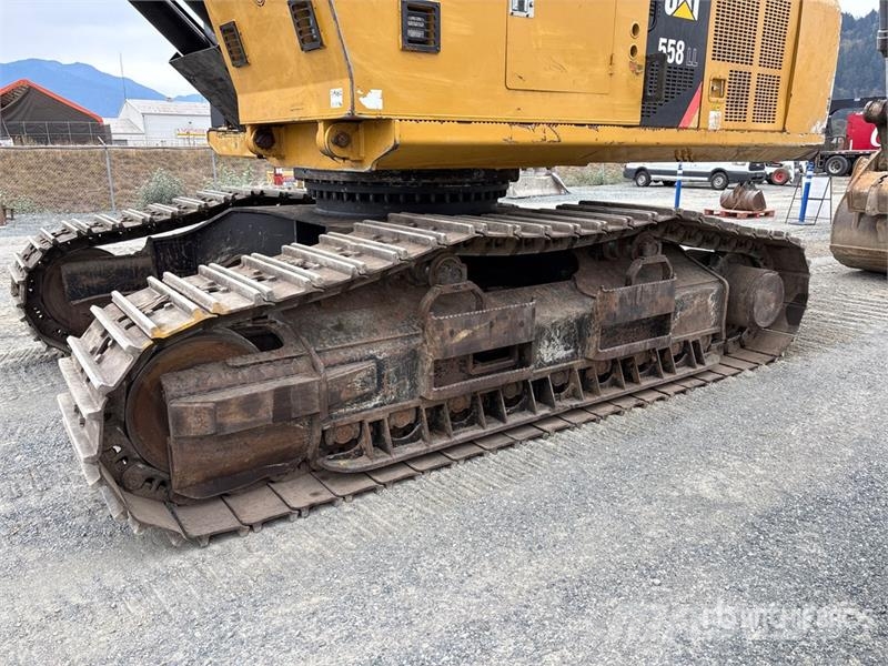 CAT 558 Short Wood Log Loader Mafsalli yükleyiciler