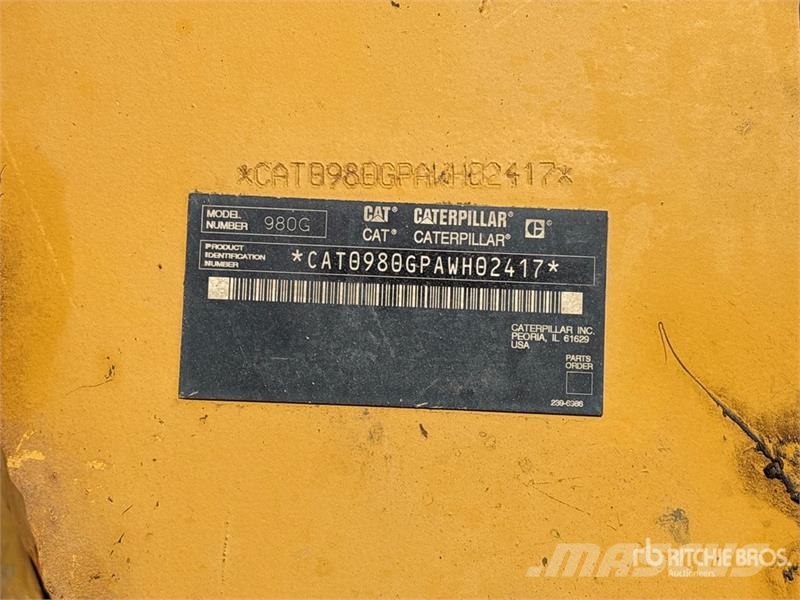 CAT 980G Wheel loaders