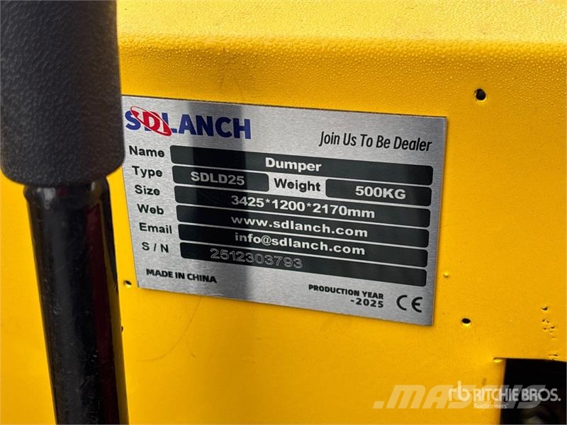 CD25,CDW25 Mini Crawler Dumper (Unused) Site dumpers