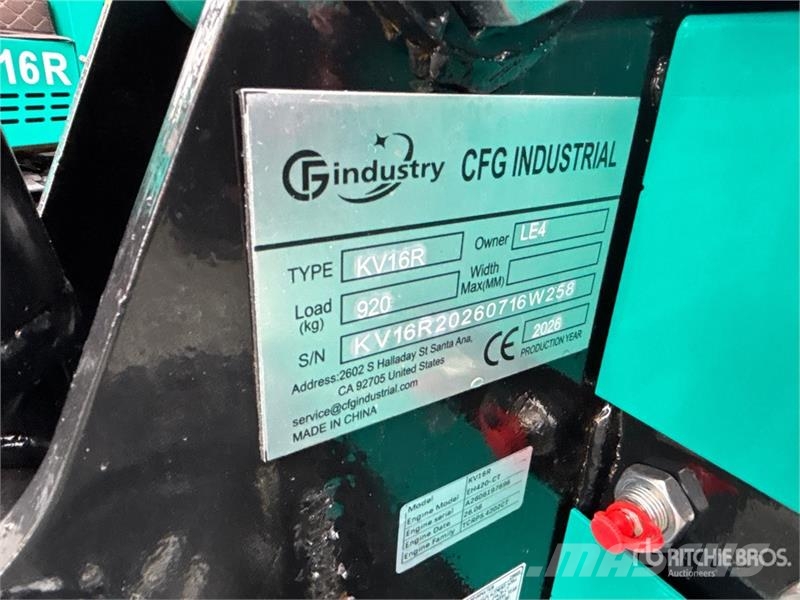 CFG KV16R Mini Excavator (Unused) Minibagger < 7t