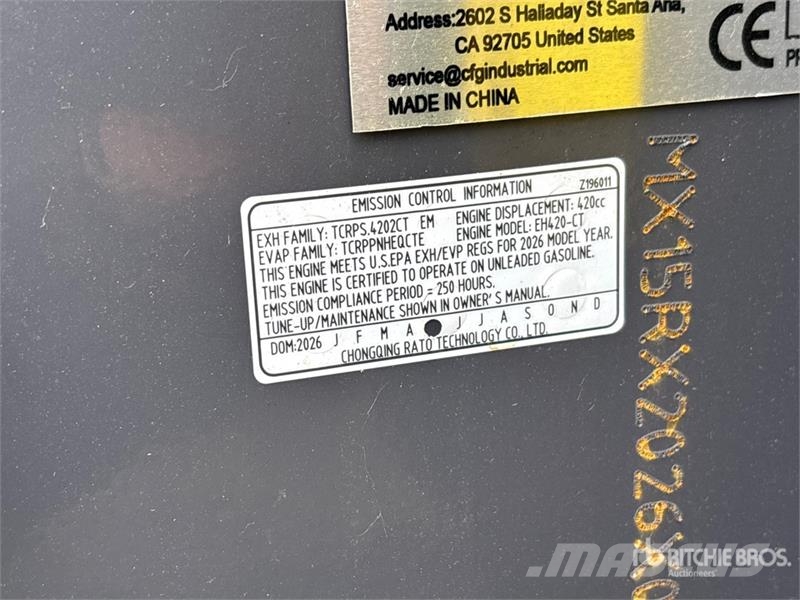 CFG MX15RX Mini Excavator (Unused) حفارات صغيرة أقل من 7 طن (حفارات صغيرة)