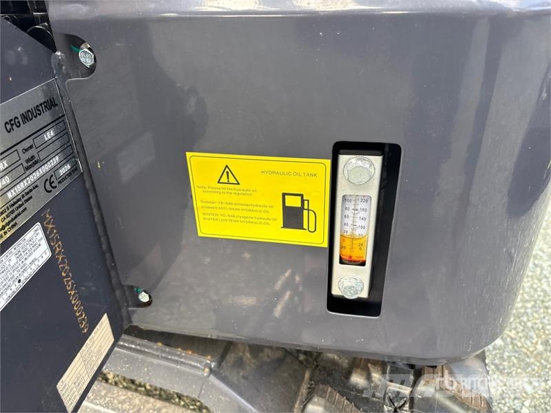 CFG MX15RX Mini Excavator (Unused) حفارات صغيرة أقل من 7 طن (حفارات صغيرة)
