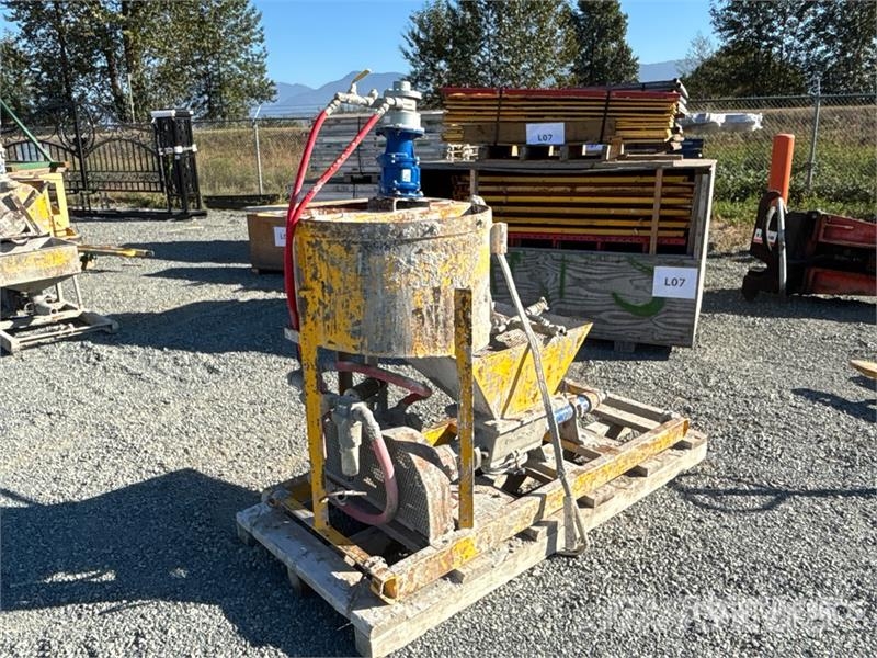 Chemgrout CG550/030 Mortar and Grout Mixer コンクリート・ミキサー車