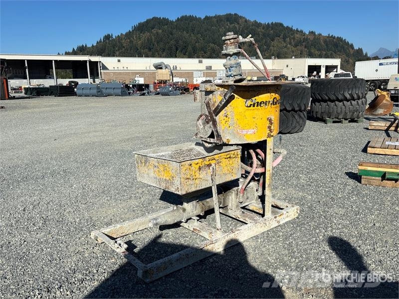 Chemgrout CG5502C4A Mortar and Grout Mixer コンクリート・ミキサー車