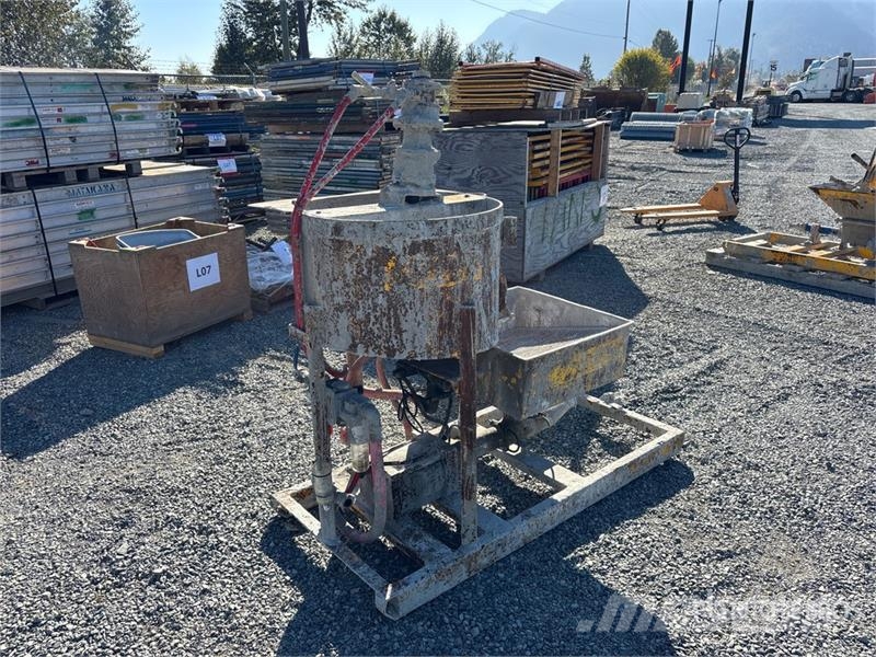 Chemgrout CG5502C4A Mortar and Grout Mixer コンクリート・ミキサー車