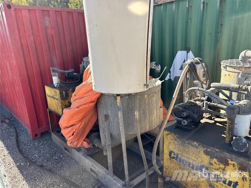 Chemgrout CG600 Skid-Mounted Collodial Mortar and Grout Mixe Betonmischer