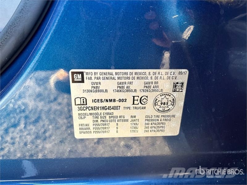 Chevrolet Silverado 1500 Ciężarówki typu Platforma / Skrzynia