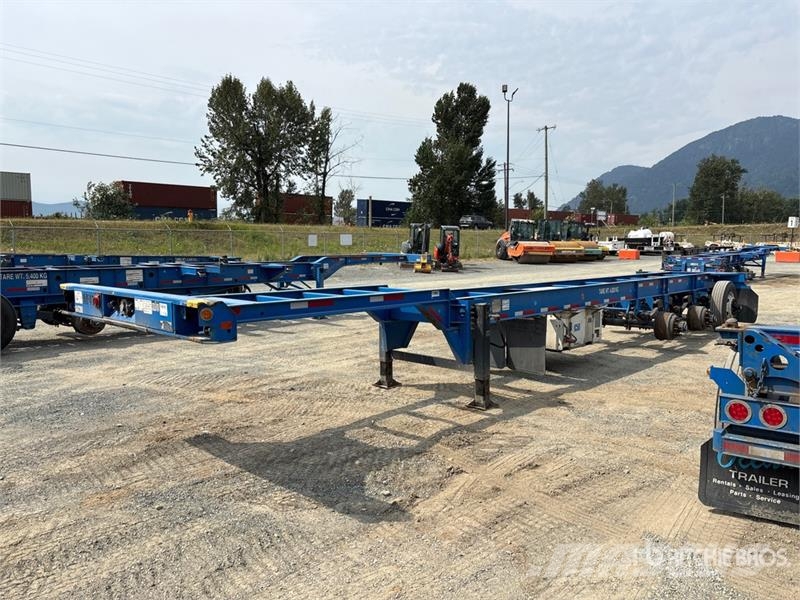 CIMC 40 ft Tri/A Container Trailer 货柜车