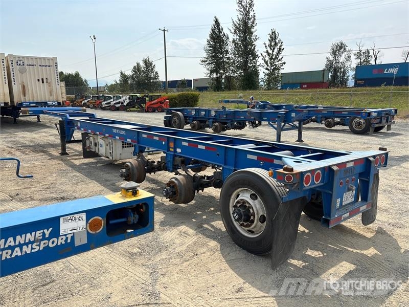 CIMC 40 ft Tri/A Container Trailer 货柜车