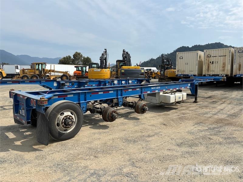 CIMC 40 ft Tri/A Container Trailer 货柜车
